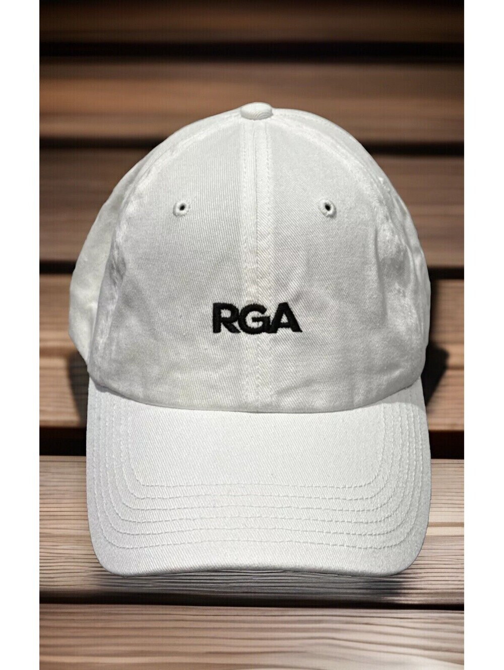 RGA Life Health Solutions Thinkers Creators Innovators White Baseball Cap